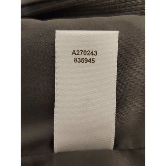 H by Halston Womens Open Front Blazer Jacket 20W Gray Stretch-Sleeve Washable - Picture 8 of 10